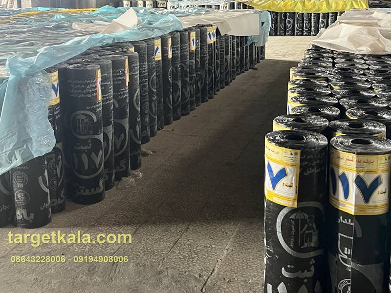 نصب ایزوگام بام گستر دلیجان کد 117 روی پشت بام