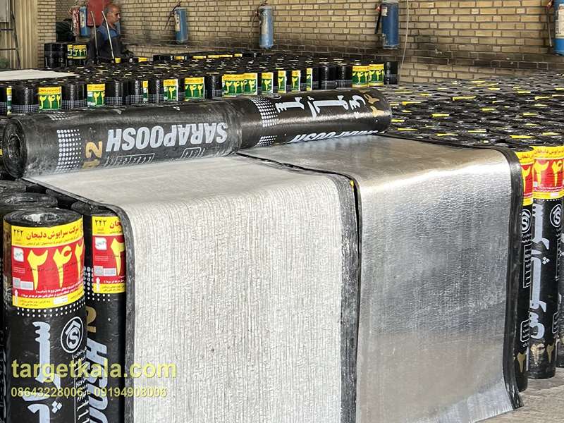 رول ایزوگام سراپوش دلیجان کد 242 با بسته‌بندی اصلی