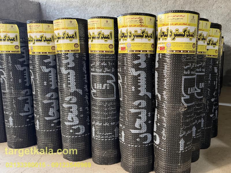 ایزوگام امید گستر دلیجان - رول 10 متری فویلدار مخصوص پشت بام